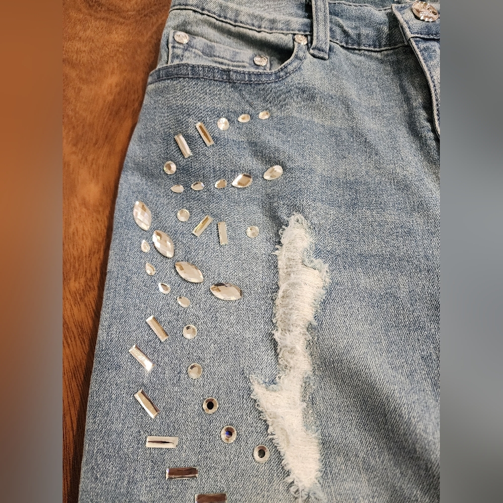 DG2 by Diane Gilman Embellished Jeans